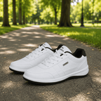 Orthopedic Leather Sneakers for Men with Excellent Comfort & Support