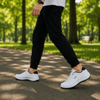 Orthopedic Leather Sneakers for Men with Excellent Comfort & Support