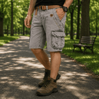 Comfortable Utility Cargo Shorts for Men with Plenty of Storage