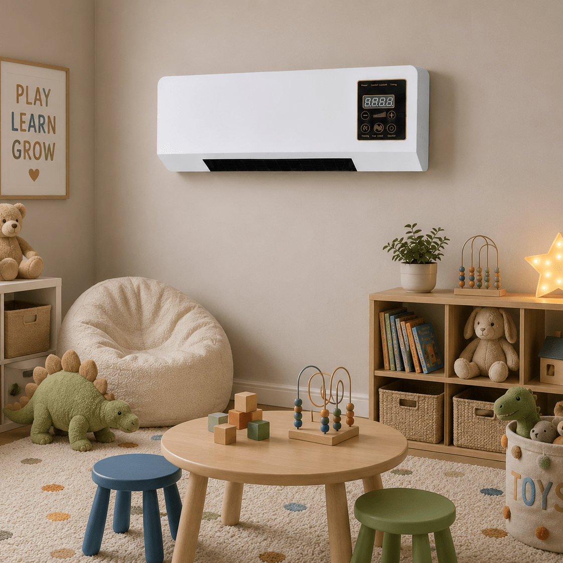 Cooling and Heating System for a Comfortable Indoor Climate
