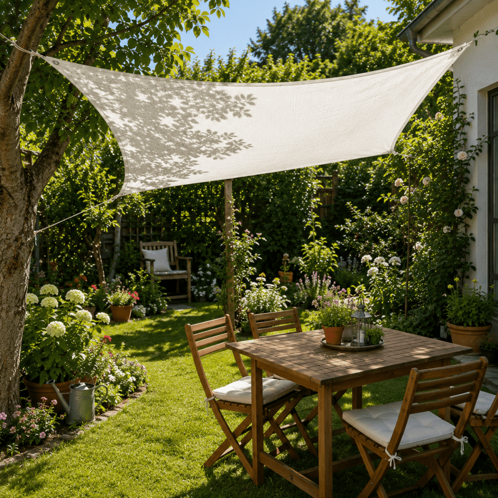 Stínící síť pro terasu, balkon a dvůr