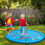 Inflatable PVC Water Splash Mat for Summer Outdoor Fun