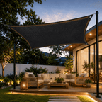 Sun protection net for plants and outdoor areas