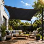 Sun protection net for plants and outdoor areas