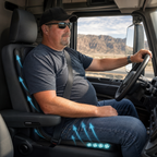 وسادة تبريد مقعد السيارة مهواة مع مروحة للسيارات والشاحنات
