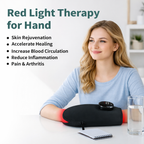Kabelloser Dual-Lichttherapie-Handschuh für Handverspannungen und täglichen Komfort