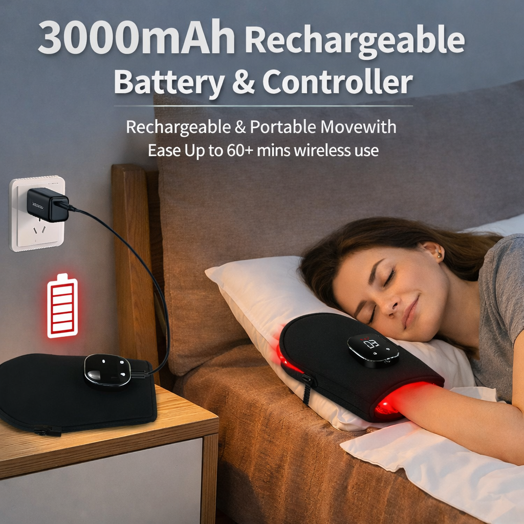 Kabelloser Dual-Lichttherapie-Handschuh für Handverspannungen und täglichen Komfort