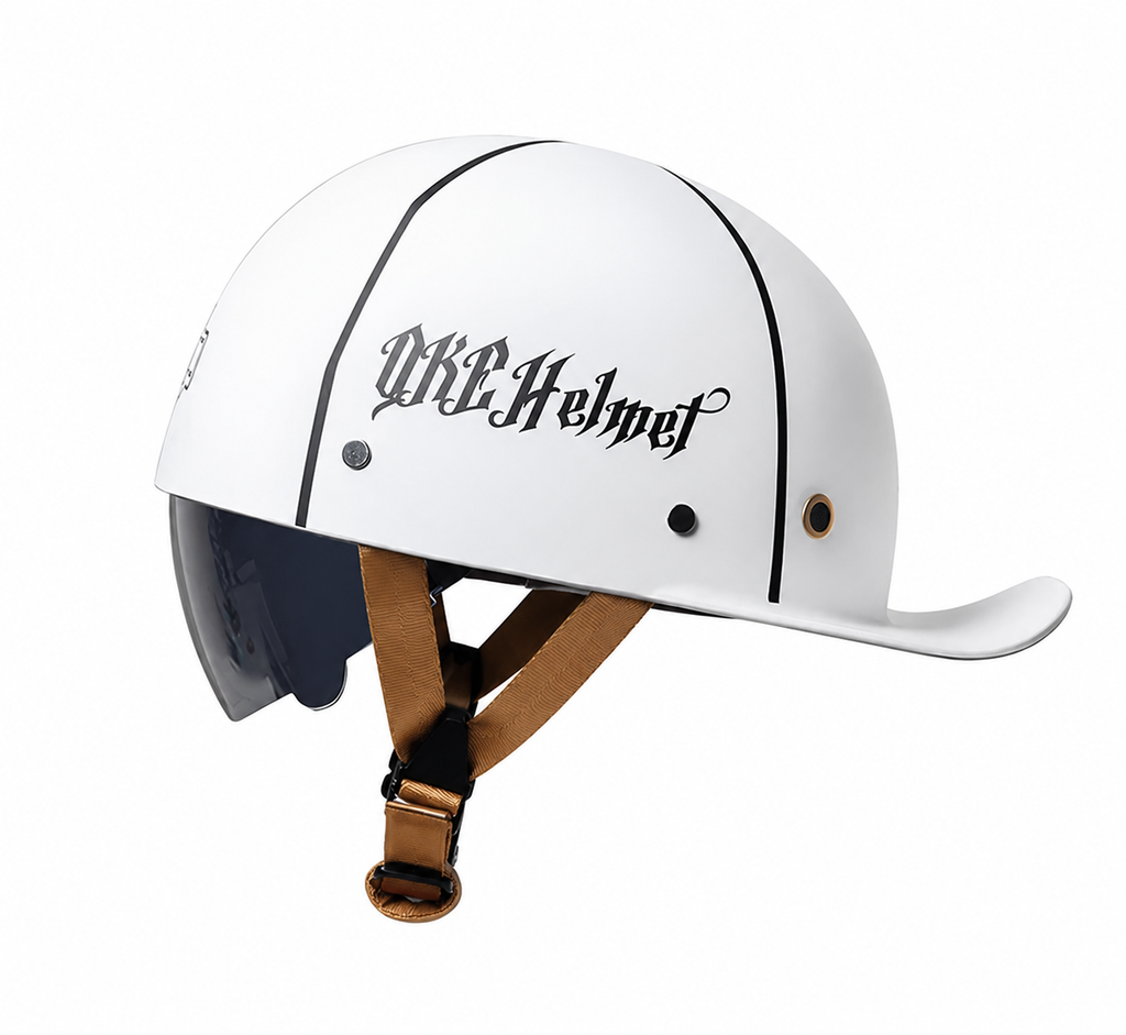 Retro baseballová čepice styl polokabiny s vysouvacím sklem