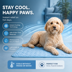 ChillDog önhűtő kutyapárna, nyomásra aktiválódó, áram nélkül, beltéri és kültéri használatra