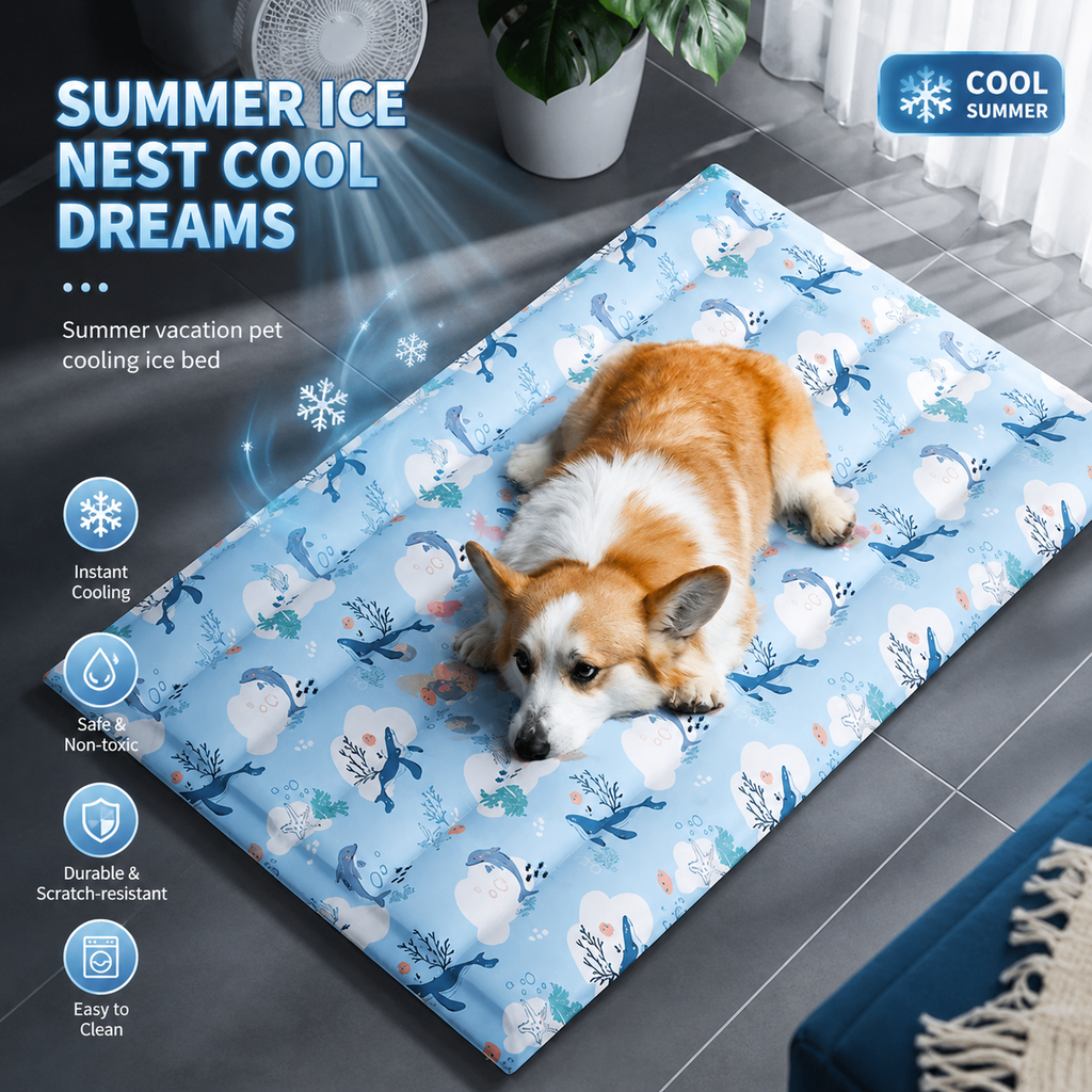 ChillPaws chladicí podložka pro domácí mazlíčky s gelem, samochladicí podložka pro psy a kočky