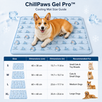 ChillPaws chladicí podložka pro domácí mazlíčky s gelem, samochladicí podložka pro psy a kočky
