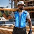 Gilet de Refroidissement ArcticCore avec Packs de Glace Ajustable pour Travail en Plein Air et Sports