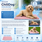 ChillDog önhűtő kutyapárna, nyomásra aktiválódó, áram nélkül, beltéri és kültéri használatra