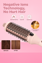 IonGlow 3-in-1 Thermal Brush | Negative Ion Blowouts, Waves & Frizz-Free Shine