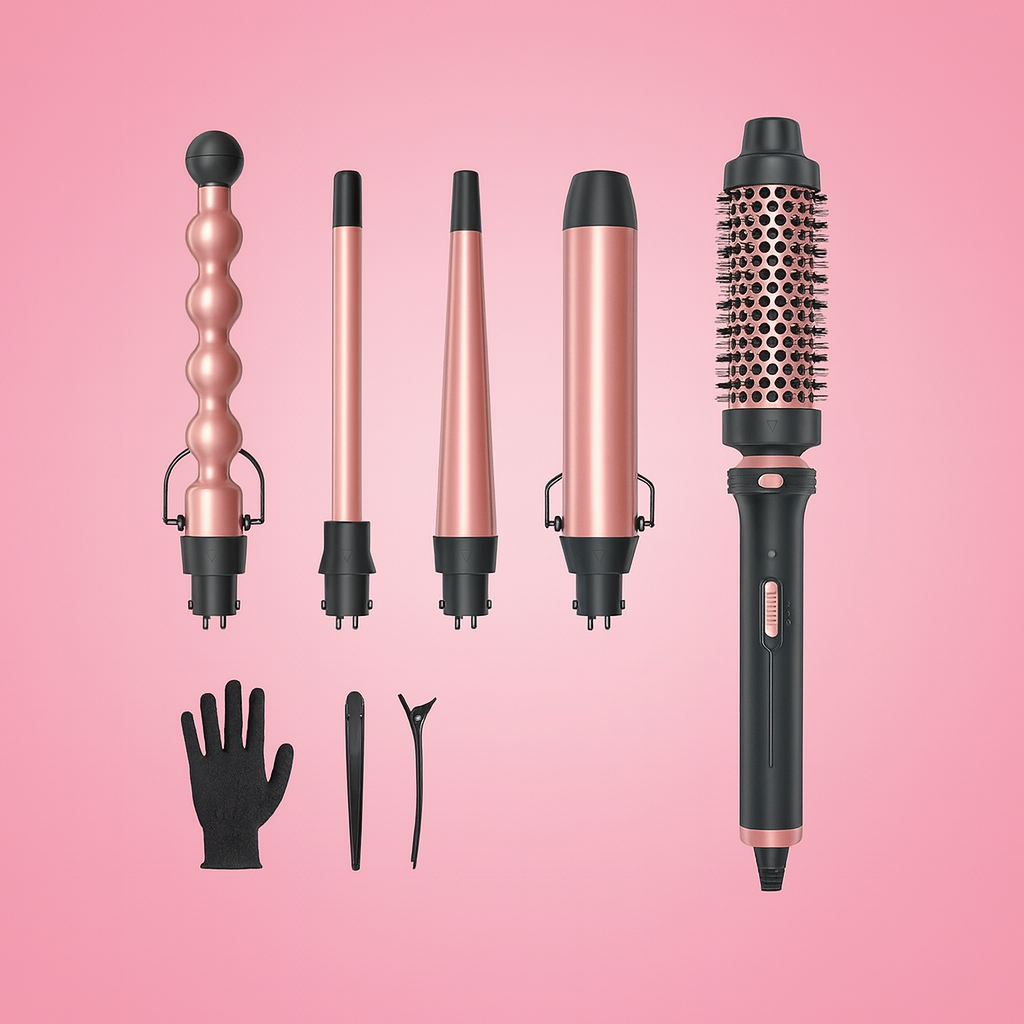 IonGlow 3-in-1 Thermal Brush | Negative Ion Blowouts, Waves & Frizz-Free Shine