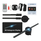 SpinRay 3D Holographic LED Fan with App Control & Bluetooth Audio