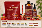 Gouttes liquides de piment de Cayenne pour une circulation saine et le bien-être quotidien