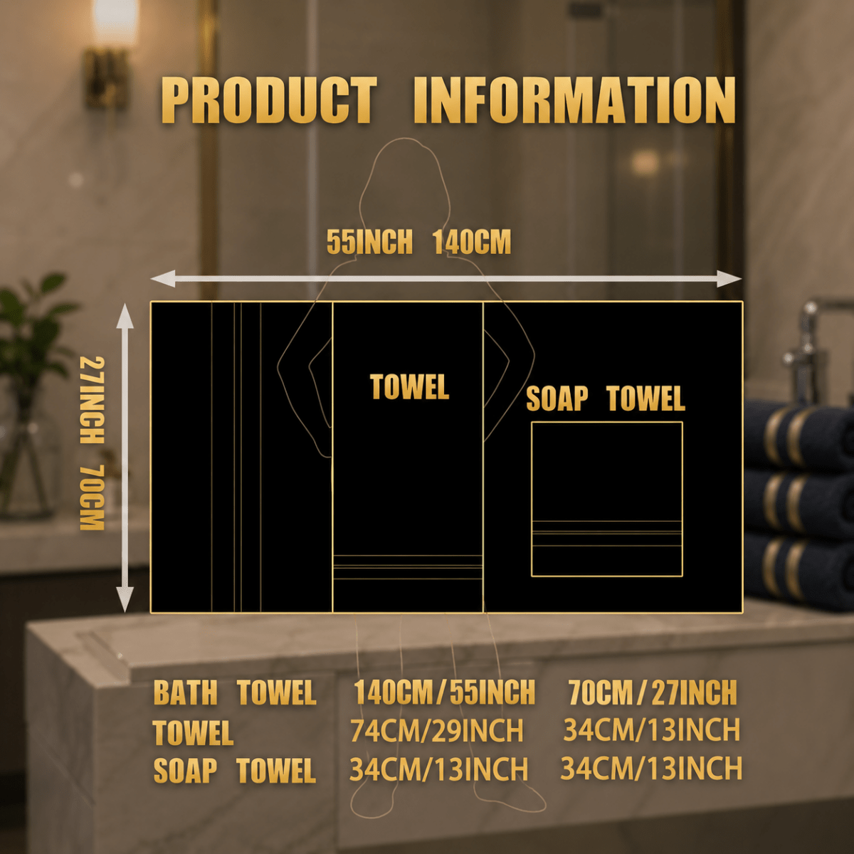 Premium Comfort Towel for Daily Drying & Relaxation
