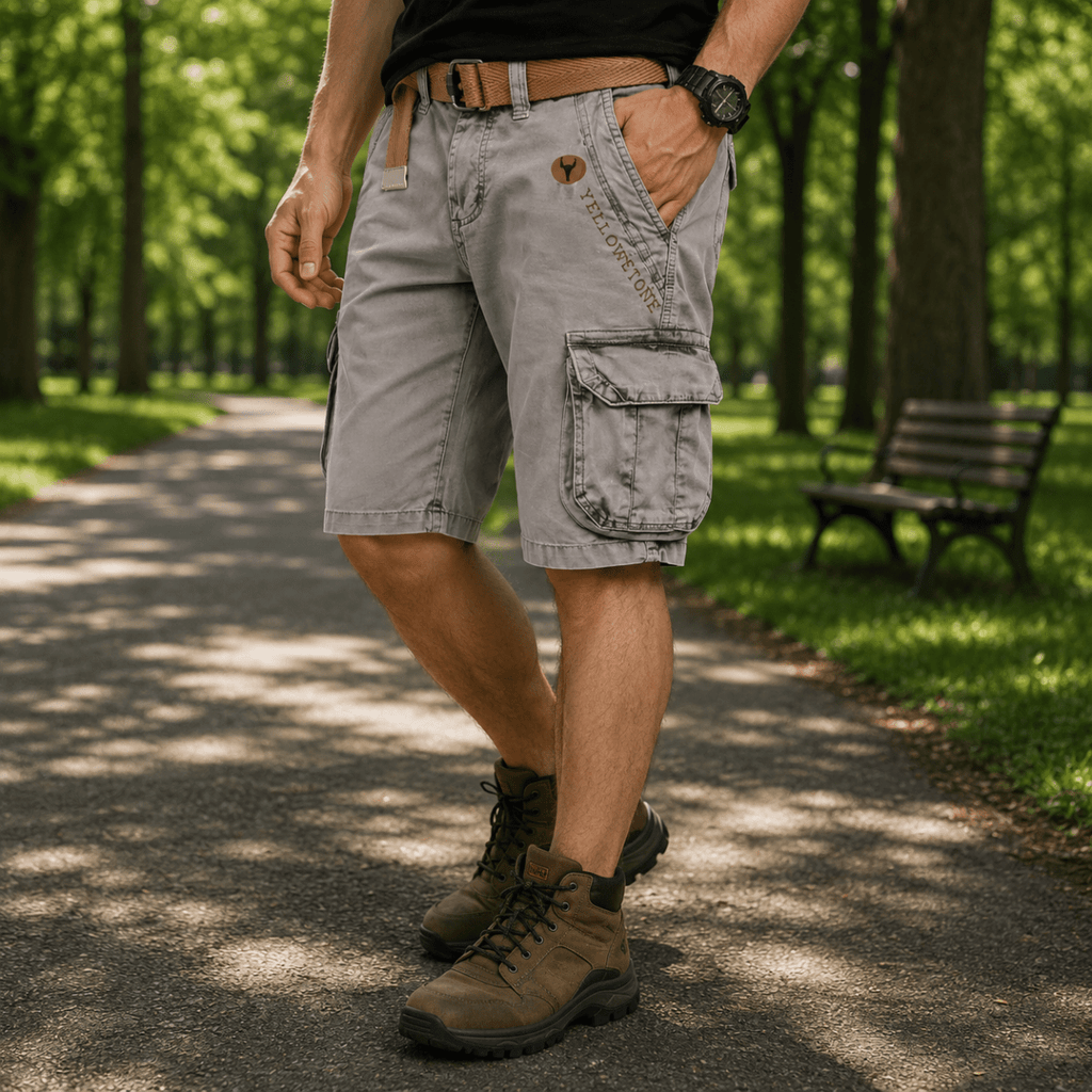 Comfortable Utility Cargo Shorts for Men with Plenty of Storage