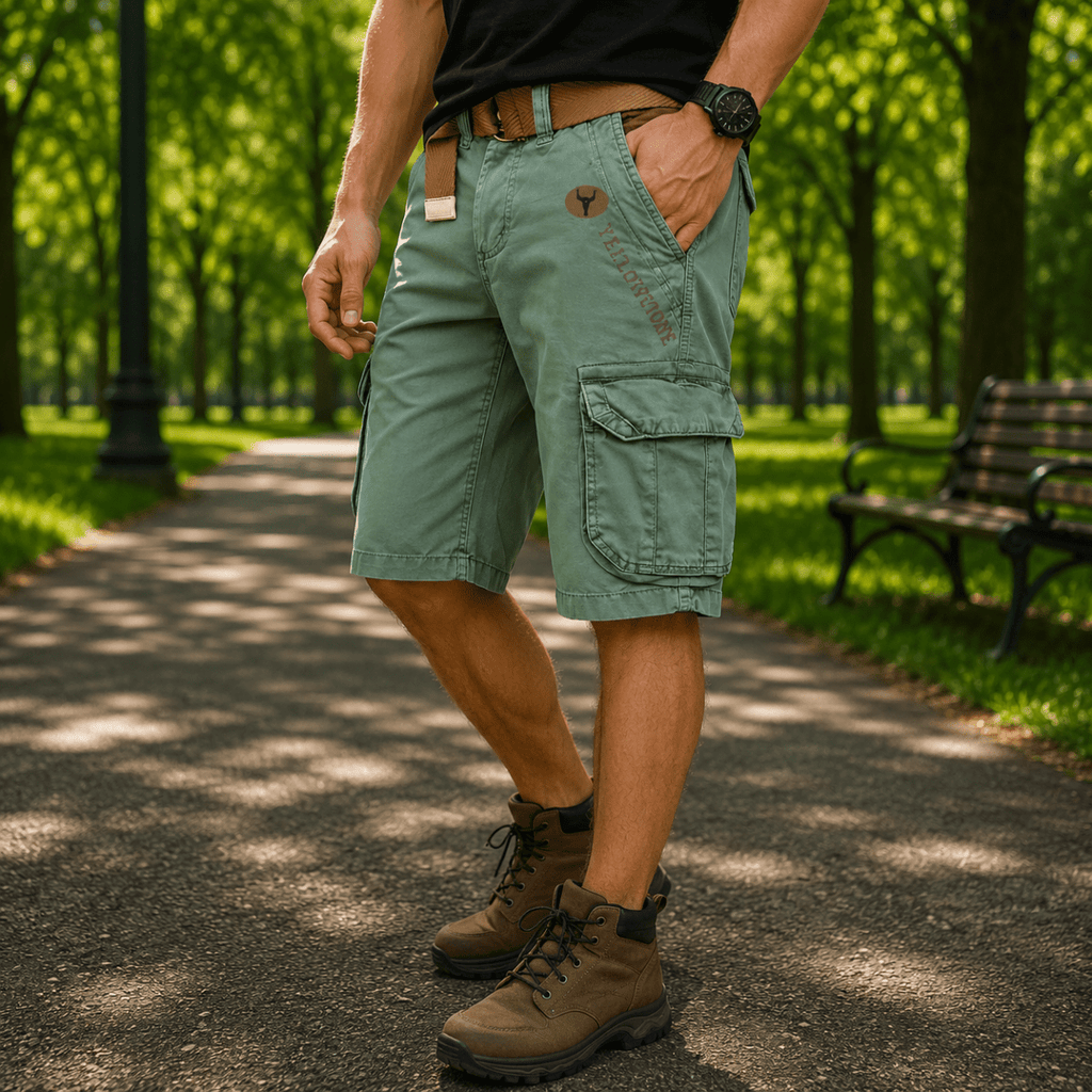 Comfortable Utility Cargo Shorts for Men with Plenty of Storage