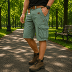 Comfortable Utility Cargo Shorts for Men with Plenty of Storage