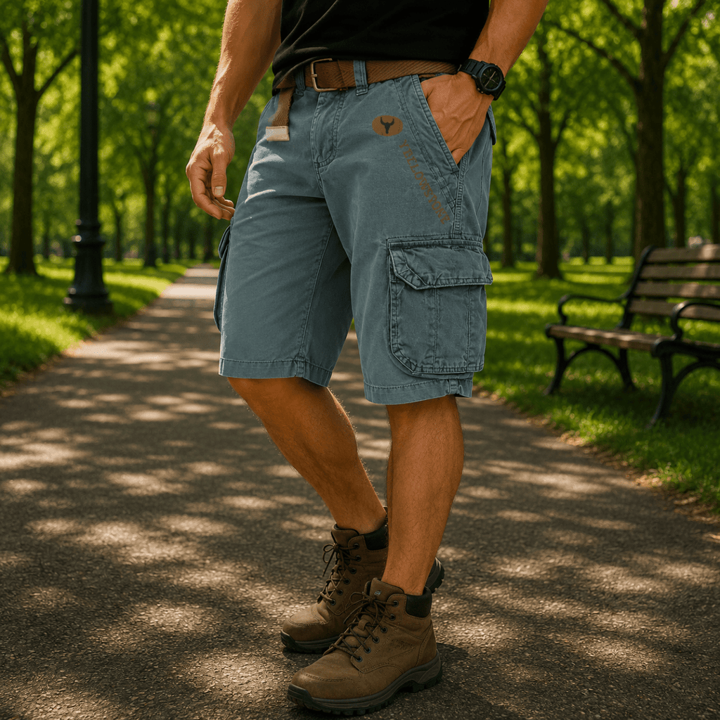 Comfortable Utility Cargo Shorts for Men with Plenty of Storage
