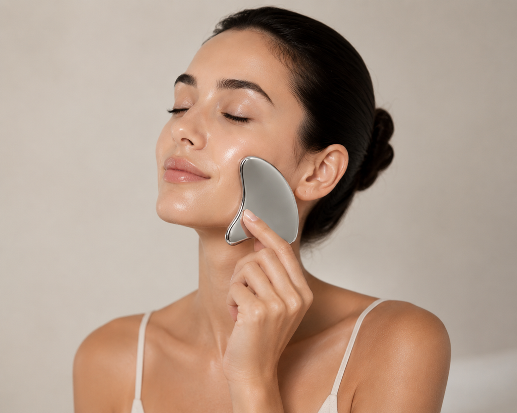 Stainless Steel Gua Sha Tool for Lymphatic Drainage