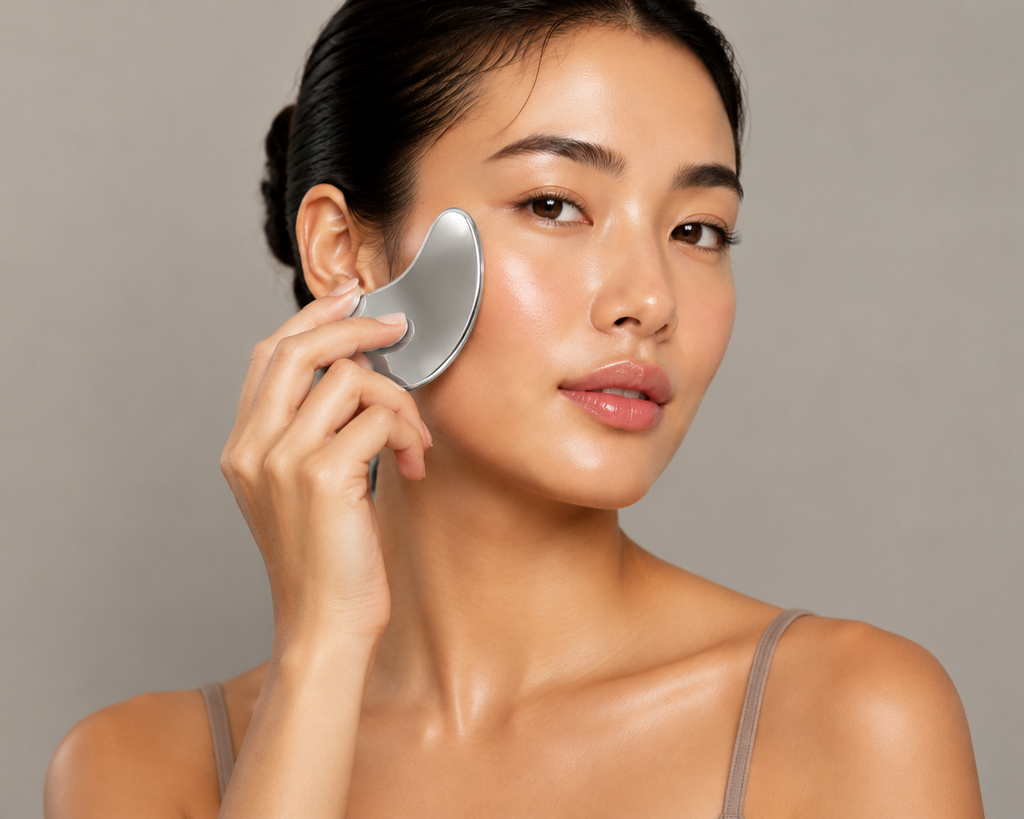 Stainless Steel Gua Sha Tool for Lymphatic Drainage