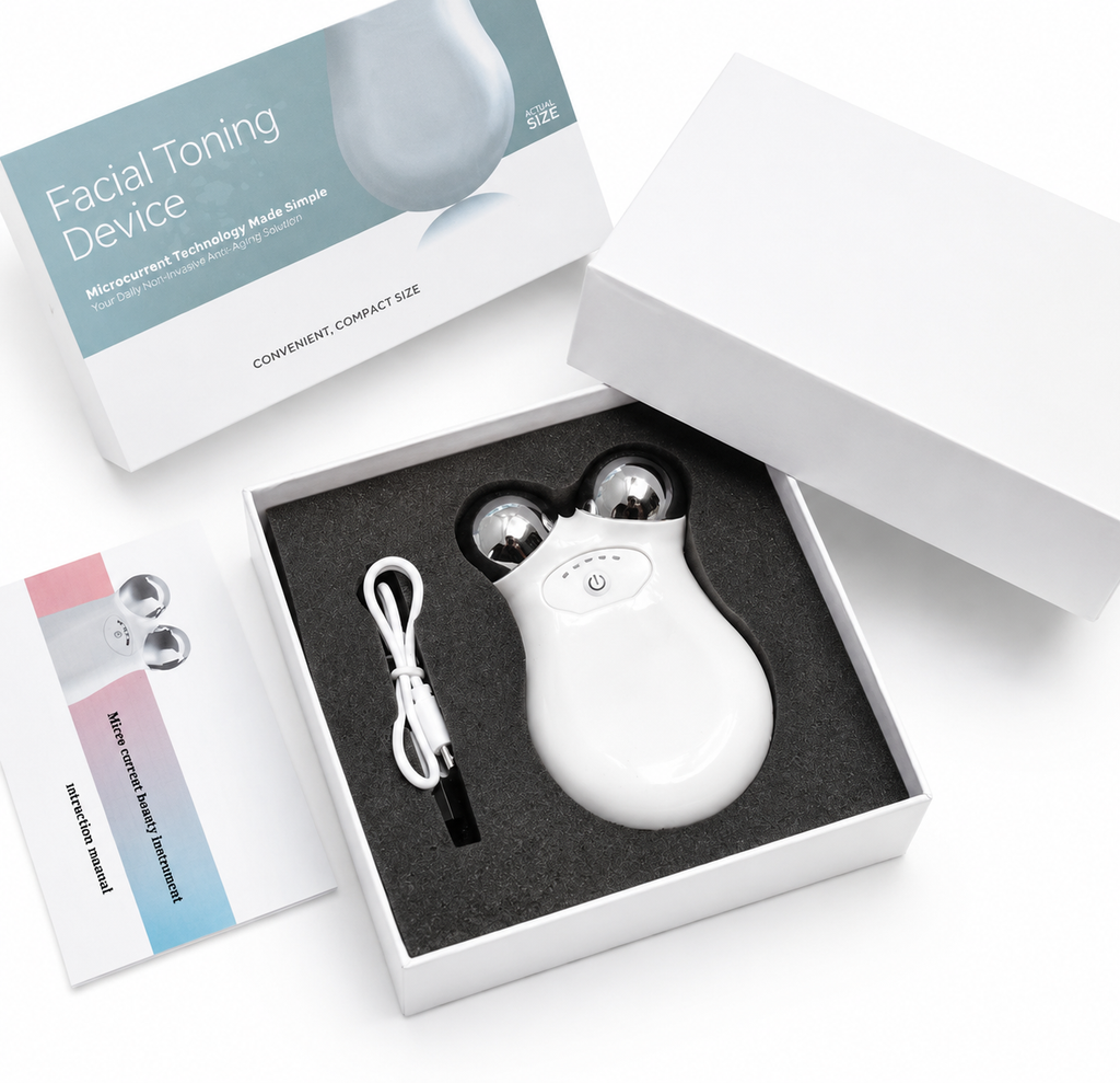 Microcurrent Facial Massager for Defined Contours