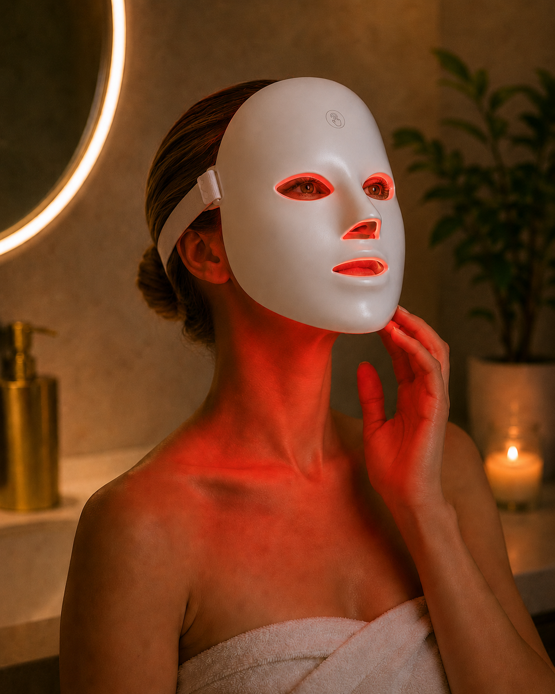 Wireless 7-Color LED Facial Mask