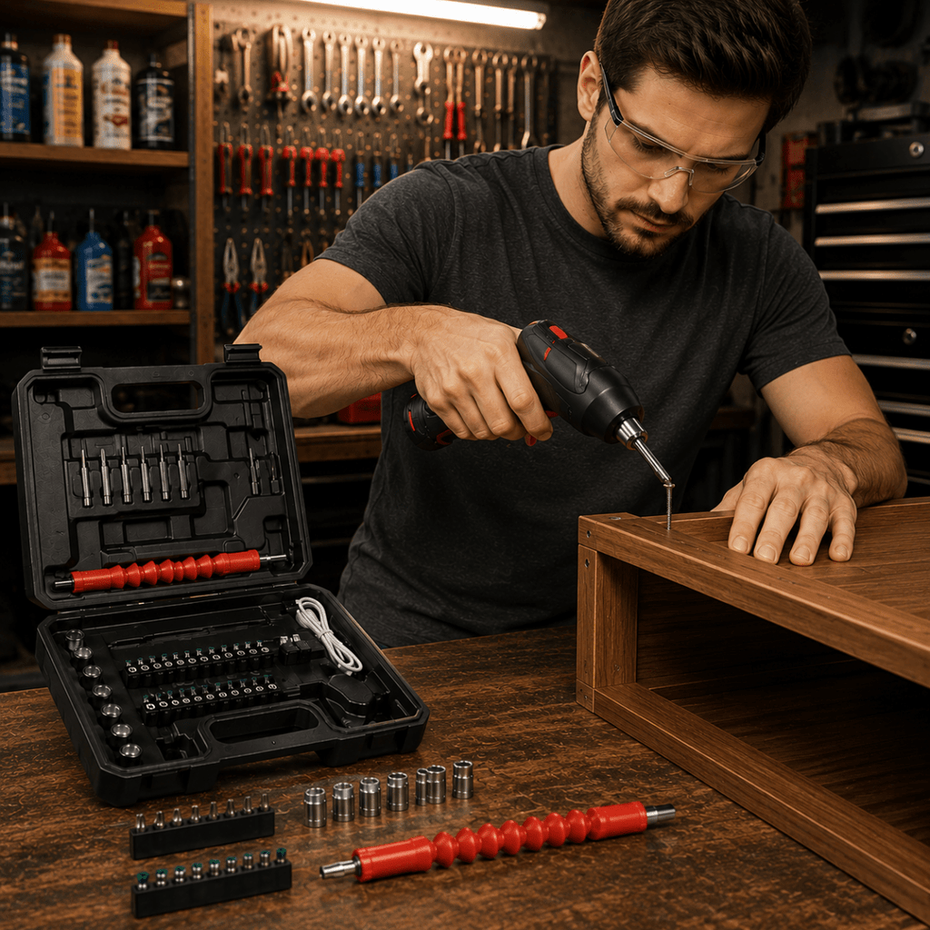Cordless Screwdriver Set for Homeowners and DIY Projects