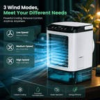 Portable Cooling Fan with Refreshing Spray Function