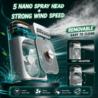 Fan with Cooling and Humidifying Function
