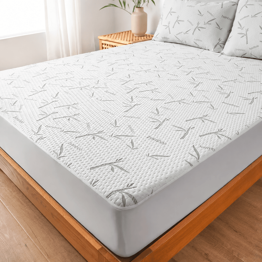 Cooling fitted sheet for fresh and comfortable sleep