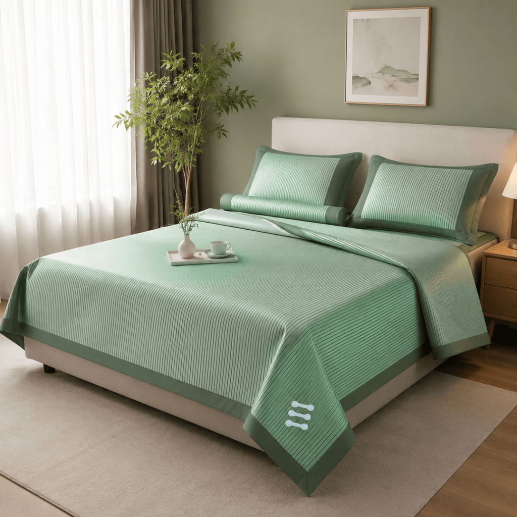 Cooling Fitted Sheet for Restful Sleep