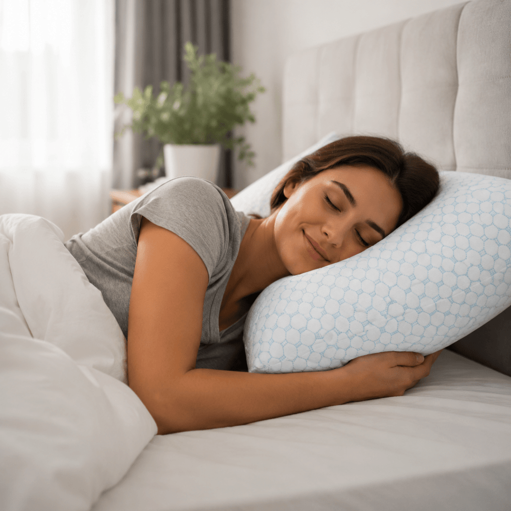 Adjustable Cooling Sleep Pillow for Individual Comfort