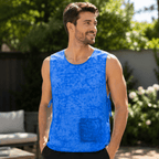 Cooling vest for refreshing comfort in summer heat