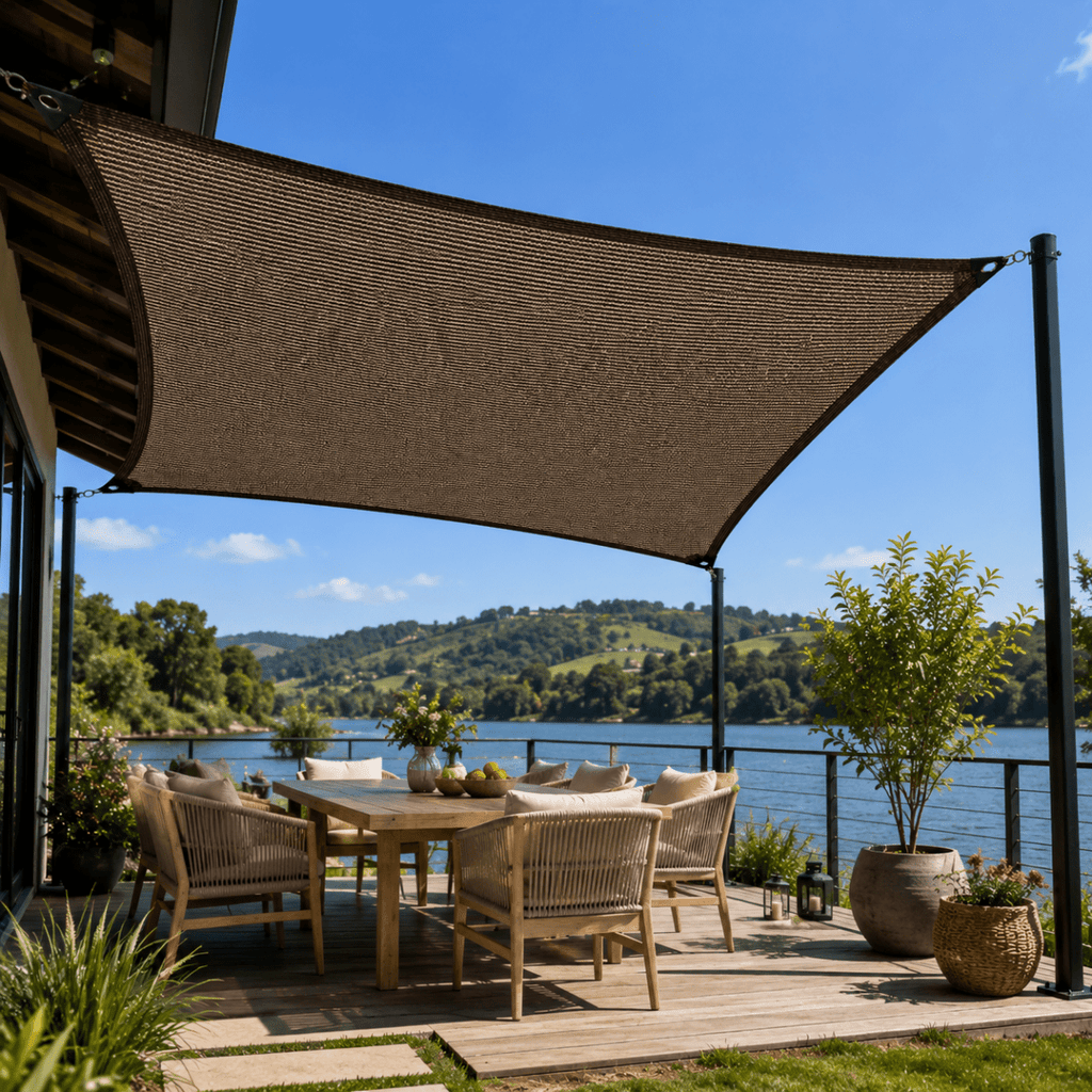 Hochdichtes UV-Schutz Schattennetz - Atmungsaktive Pflanzenabdeckung für Garten & Balkon 0