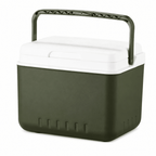 Portable cooler for hot and cold meals on the go