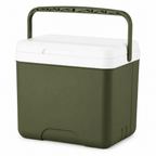 Portable cooler for hot and cold meals on the go