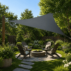 UV-protective sunshade sail for terrace, yard & garden