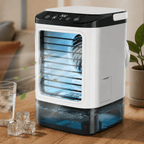 Portable air cooler for refreshing comfort on hot days