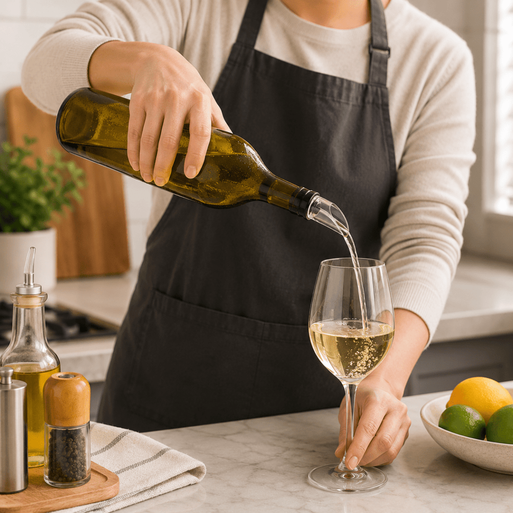 Stainless Steel Cooling Rod with Aeration for Perfect Wine Enjoyment