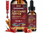 Gouttes liquides de piment de Cayenne pour une circulation saine et le bien-être quotidien