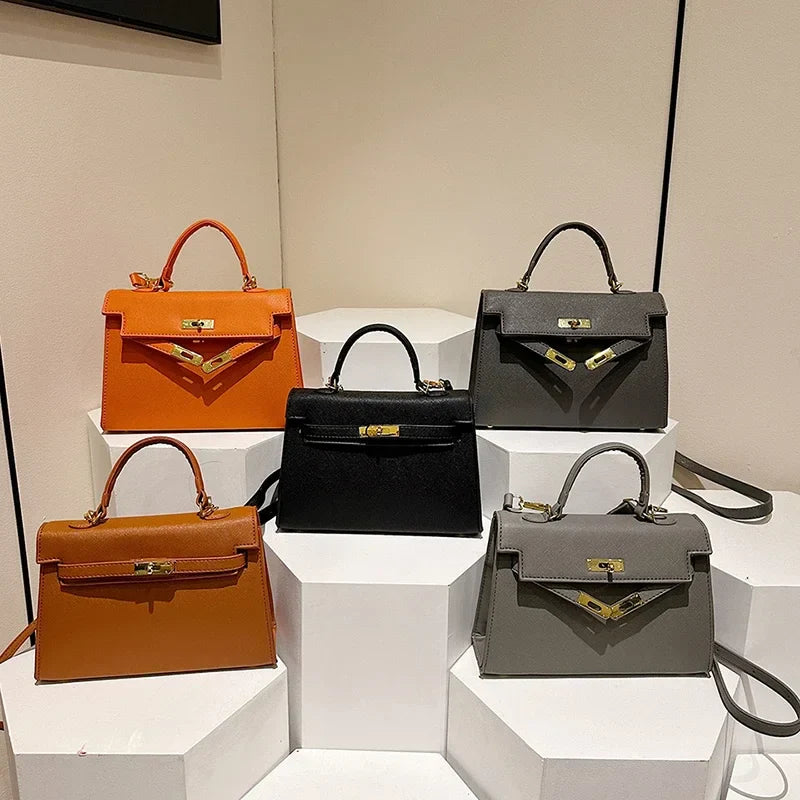 Beg Tali Silang dan Bahu Kulit Aurea untuk Wanita Sehari-hari