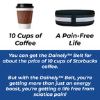 حزام نوفافليكس لعرق النسا مع دعم موجه للظهر والورك