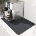 Super Absorbent Coffee Bar Mat With Stain Free Quick Drying And Easy Cleaning