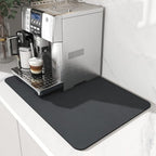 Super Absorbent Coffee Bar Mat With Stain Free Quick Drying And Easy Cleaning