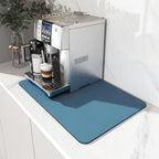 Super Absorbent Coffee Bar Mat With Stain Free Quick Drying And Easy Cleaning