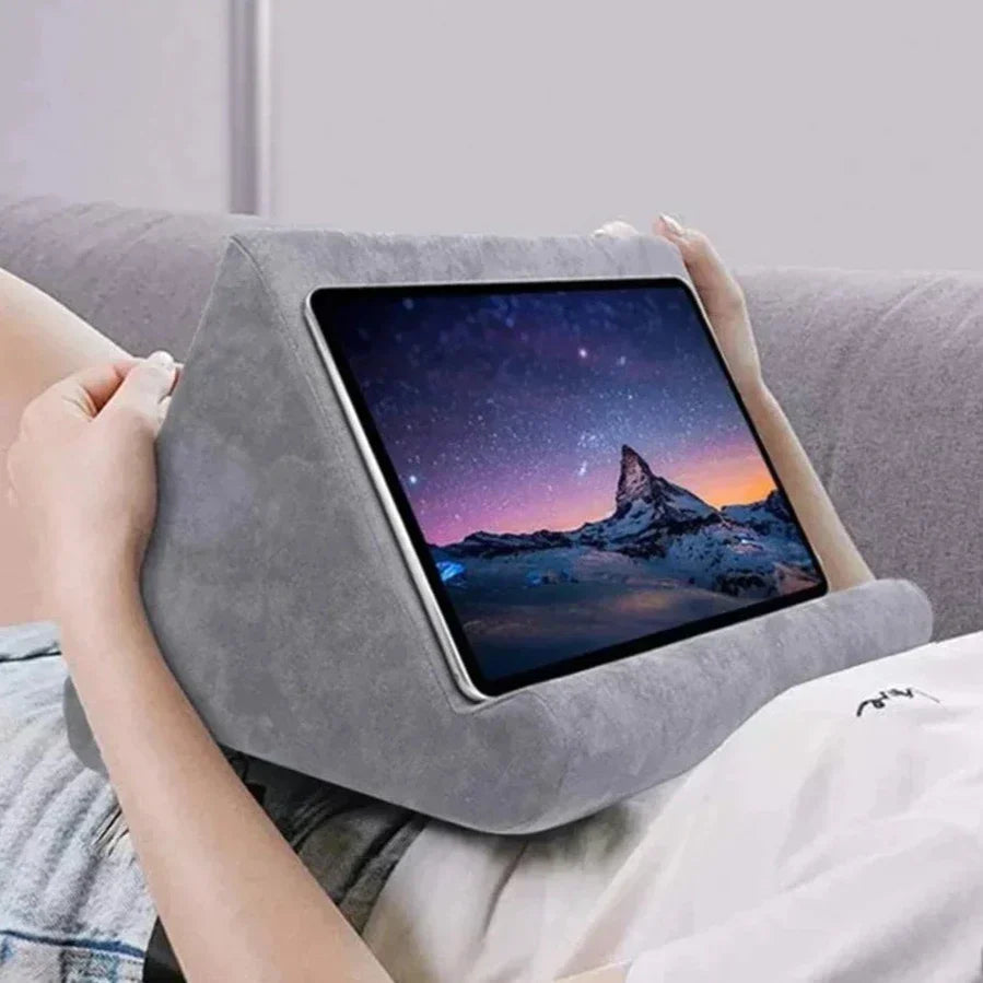 Supporto imbottito Relaxpad per tablet, per uso a letto e sul divano
